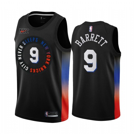 Maillot Basket New York Knicks RJ Barrett 9 2020-21 City Edition Swingman - Homme